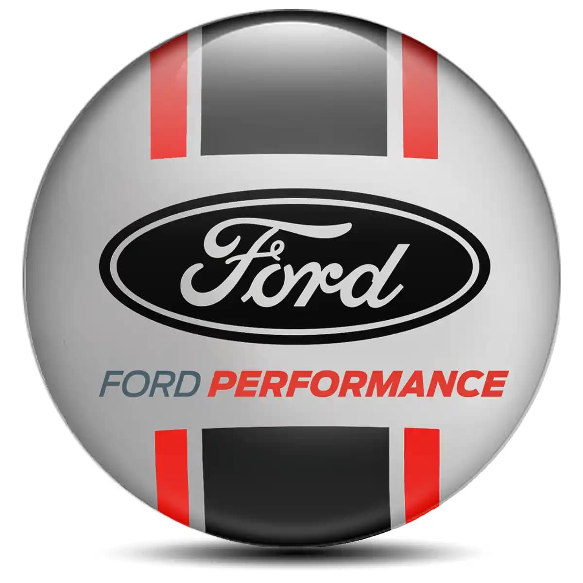 Ford Performance Emblem Wheel Center Caps Stylish Design
