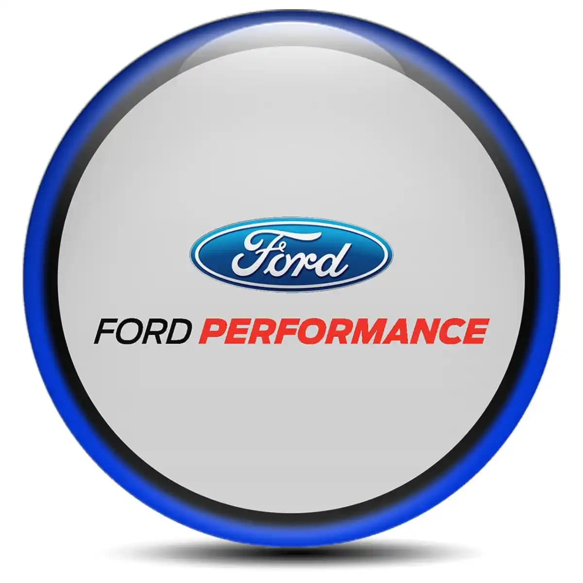 Ford Performance Wheel Emblem Self-Adhesive Stylish Design