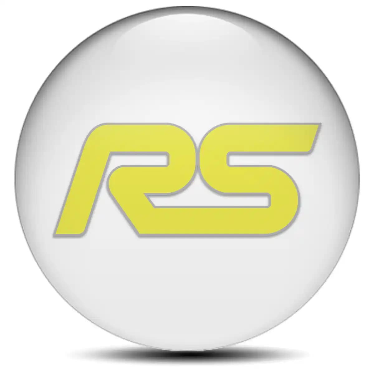 Ford RS Badge Emblems Center Cap Stylish Design