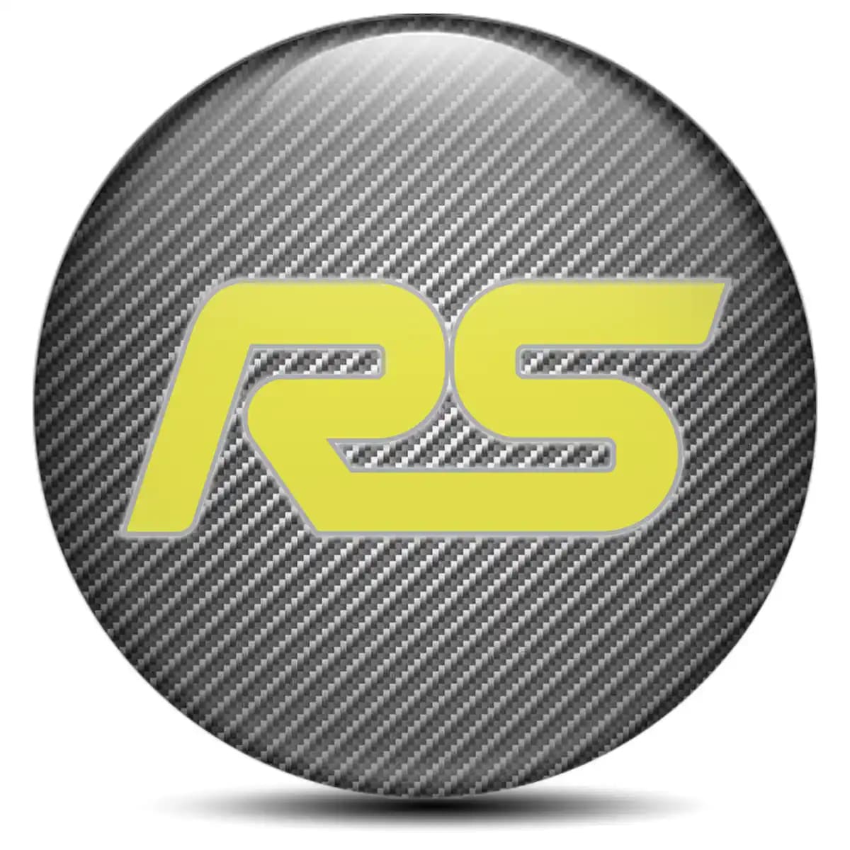 Ford RS Domed Sticker Self-Adhesive Stylish Design