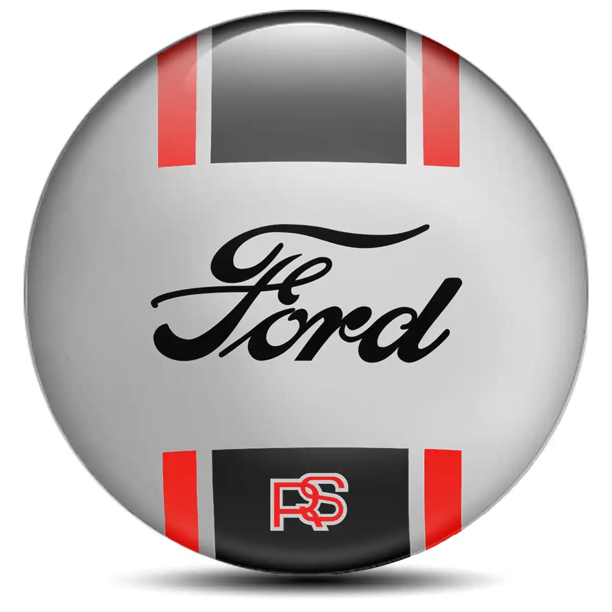 Ford RS Emblem Center Hub Cap Self-Adhesive Stylish Design