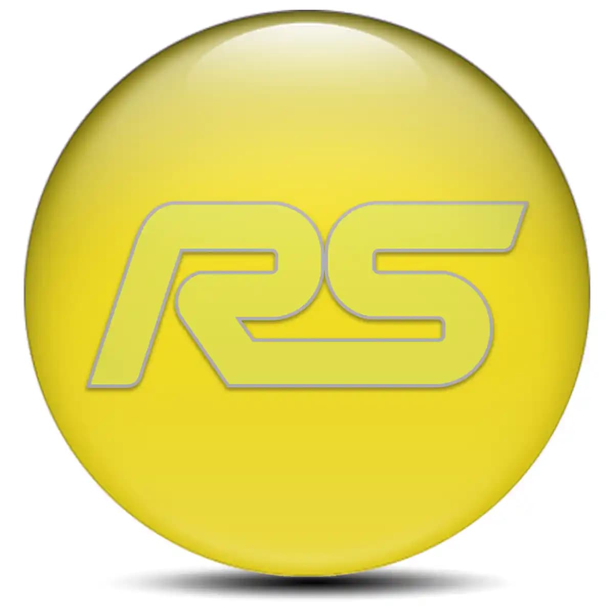 Ford RS Wheel Emblems Stylish Design