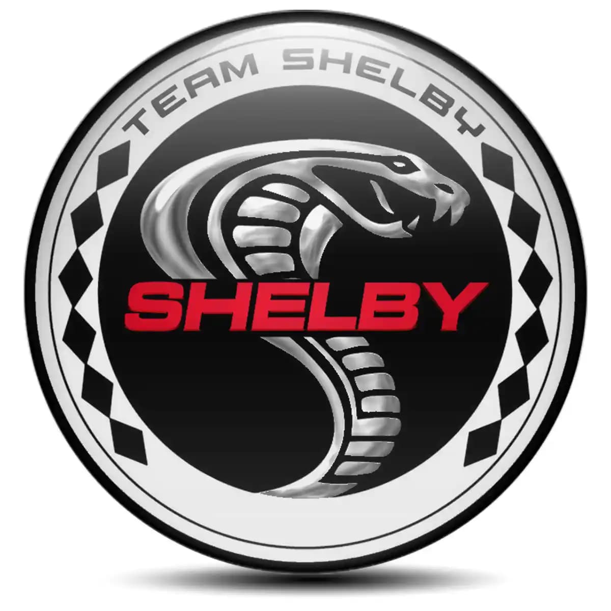 Ford Shelby Emblem Center Hub Cap Self-Adhesive Stylish Design