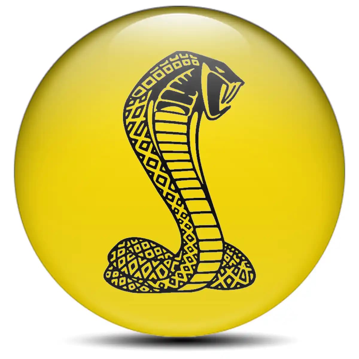 Ford Shelby Epoxy Sticker Stylish Design