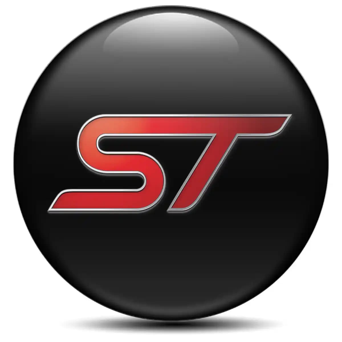 Ford ST Emblem Badge Self-Adhesive Stylish Design