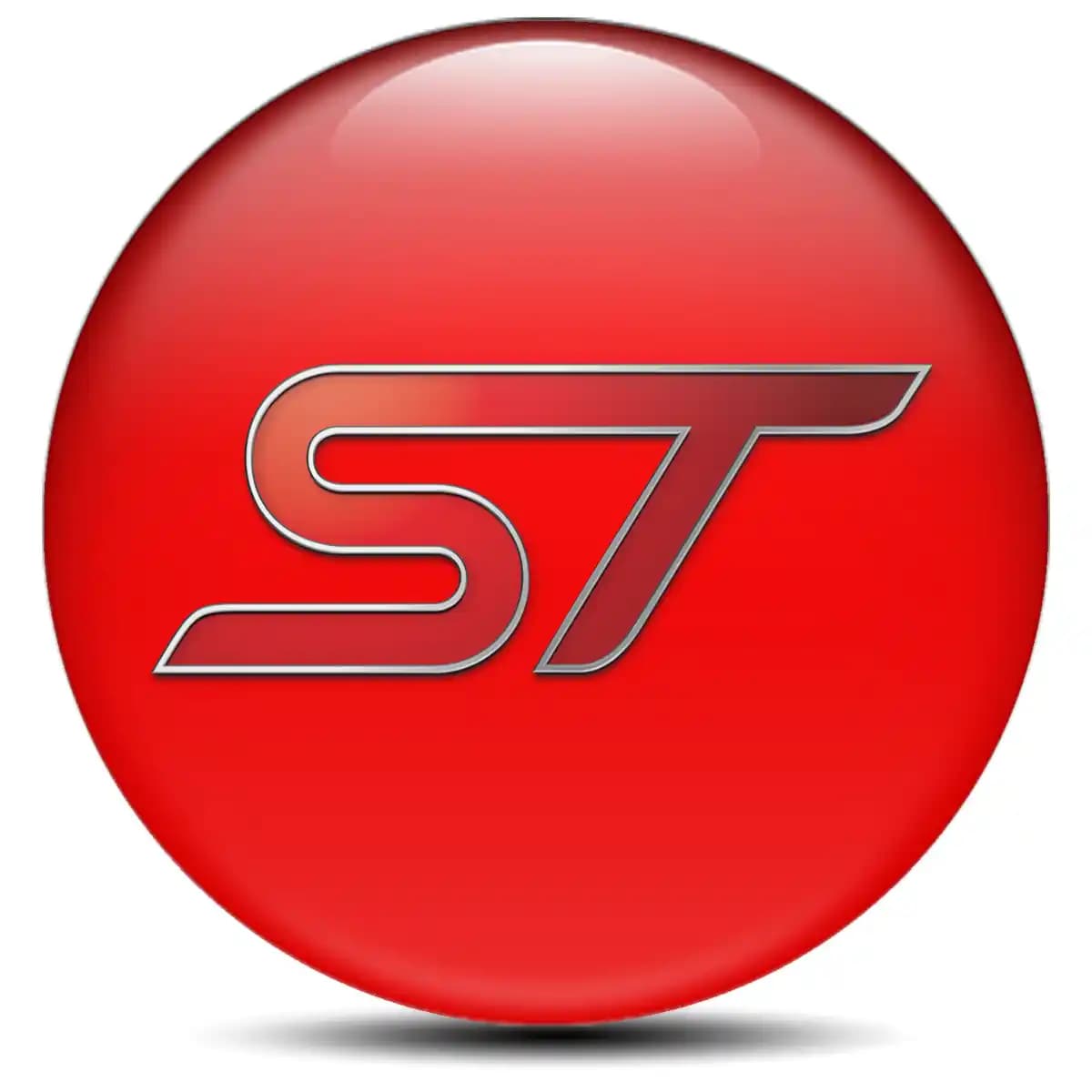 Ford ST Wheel Emblem Self-Adhesive Stylish Design