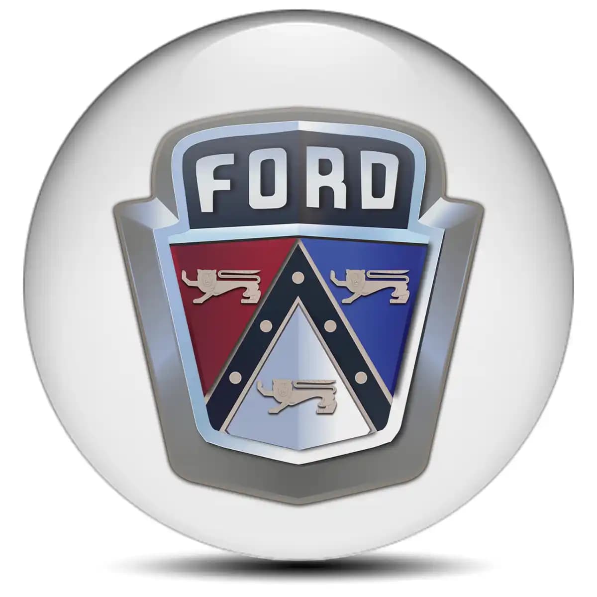Ford Wheel Emblem Self-Adhesive Stylish Design