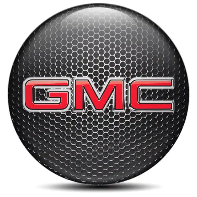 GMC Domed Emblem Self-Adhesive Stylish Design