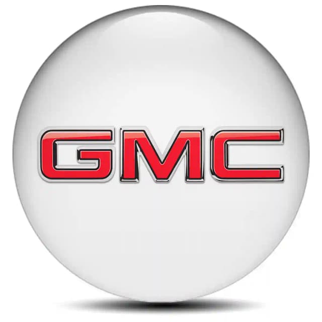 GMC Domed Sticker Self-Adhesive High Quality