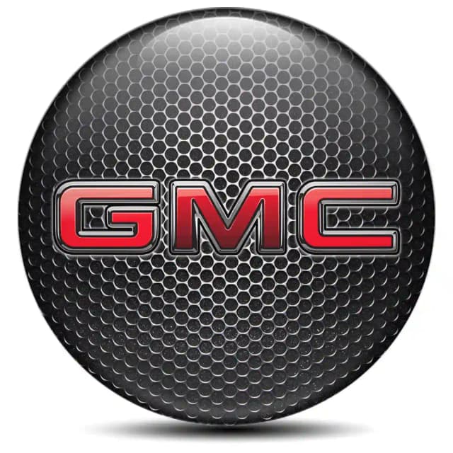 GMC Domed Sticker Stylish Design