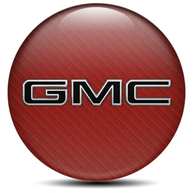 GMC Epoxy Sticker Stylish Design