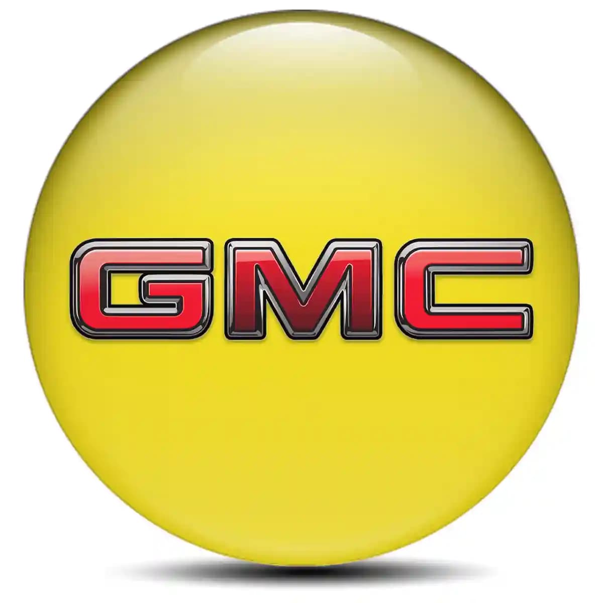 GMC Wheel Emblem Self-Adhesive Stylish Design