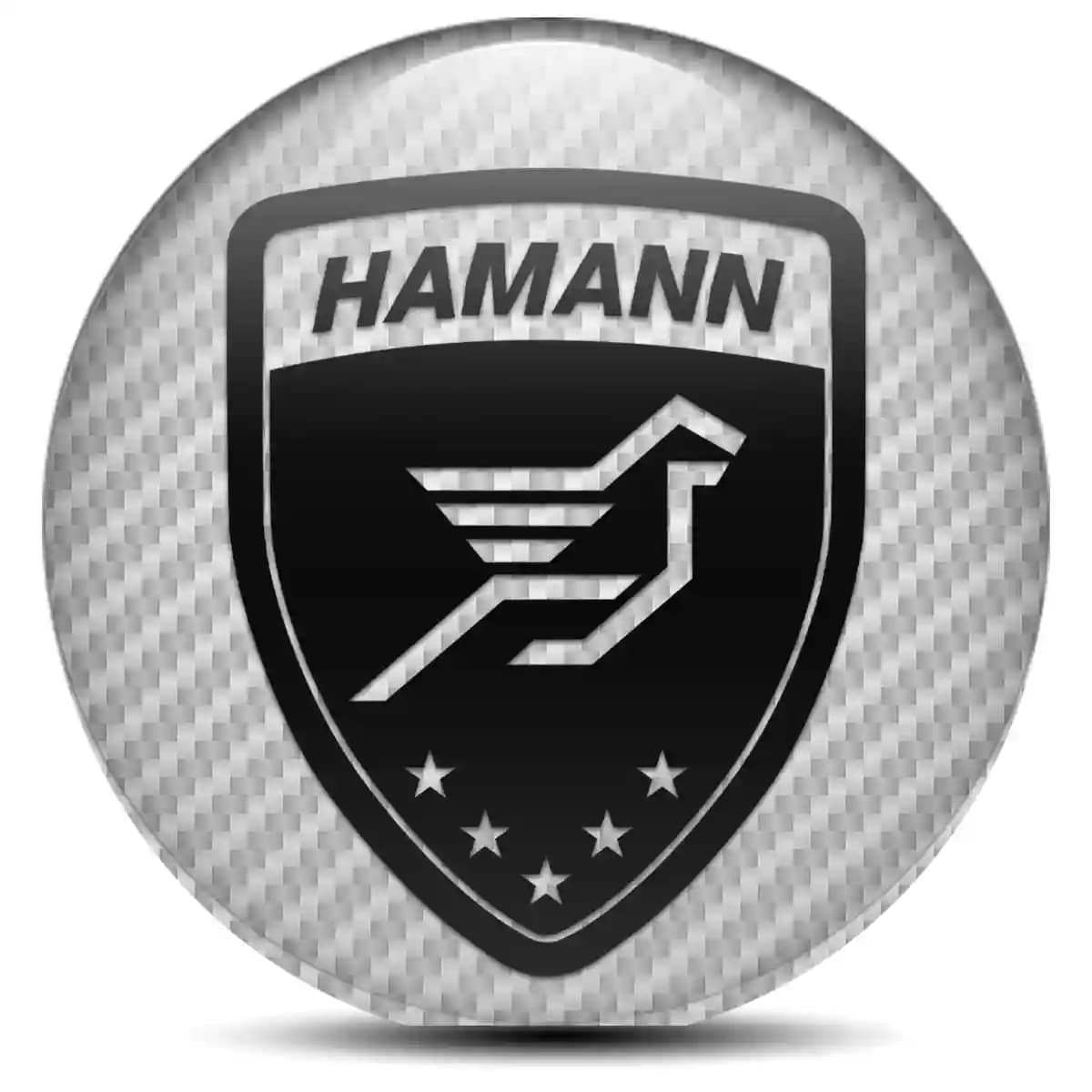 Hamann Emblem Center Hub Cap Self-Adhesive Stylish Design