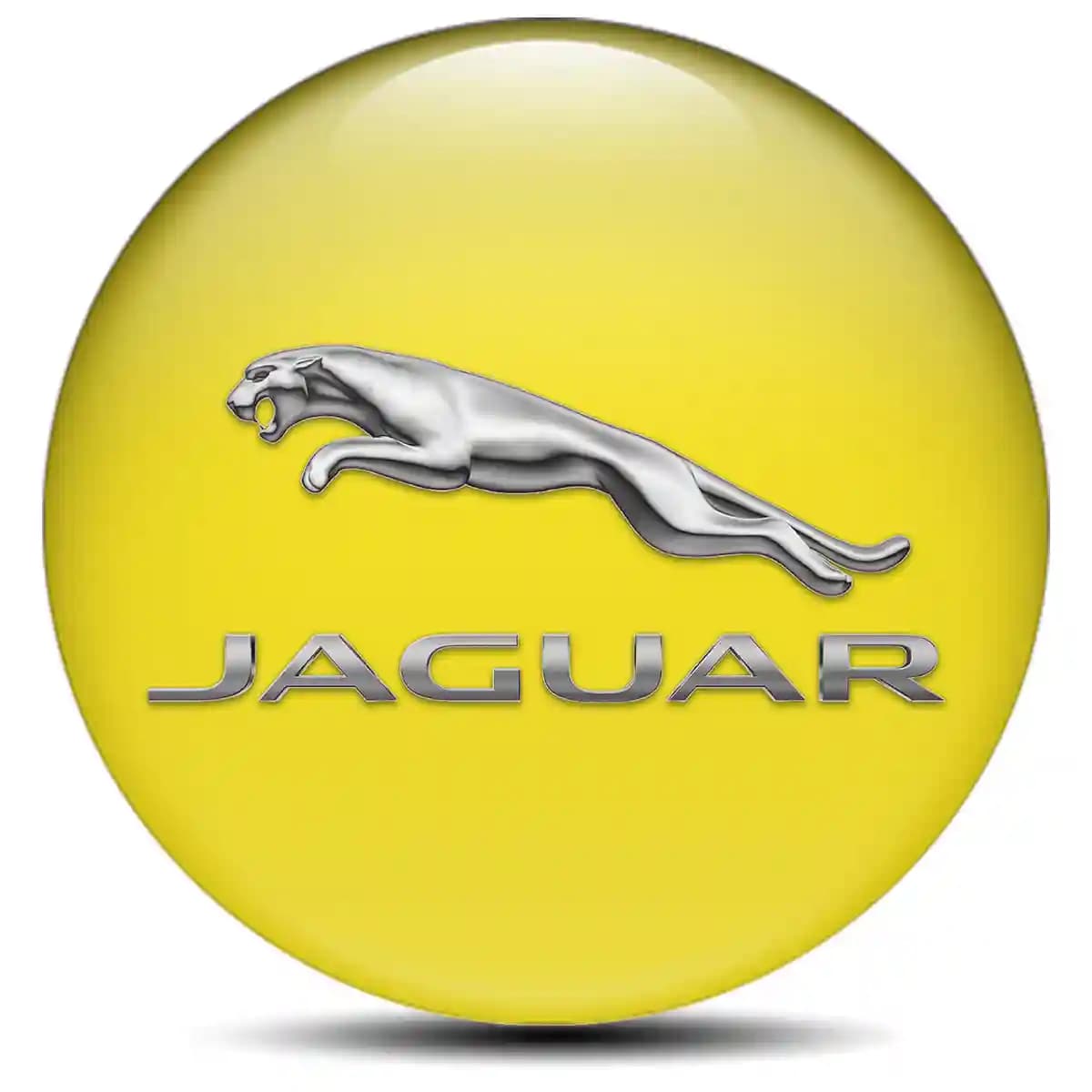 Jaguar Wheel Emblem Self-Adhesive Stylish Design