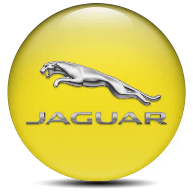 Jaguar Wheel Emblem Self-Adhesive Stylish Design
