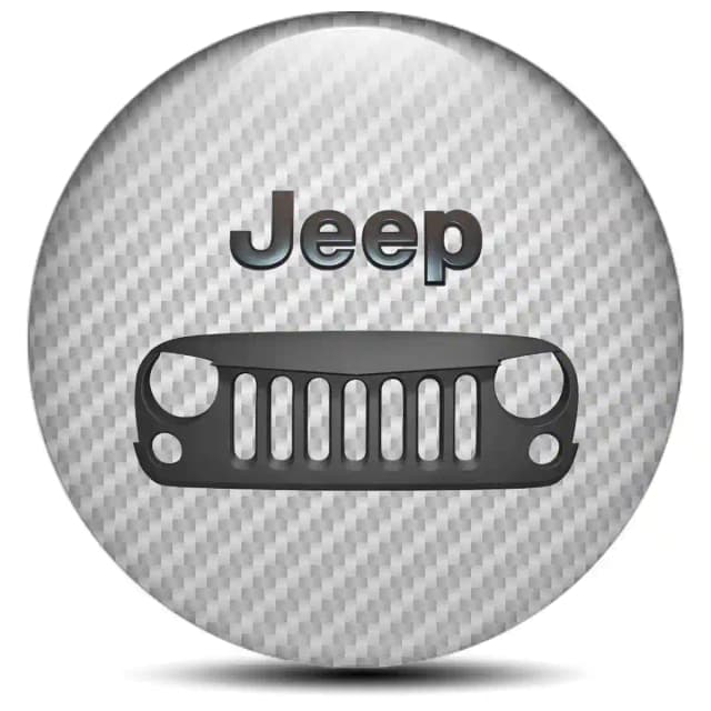Jeep Badge Emblems Center Cap Stylish Design