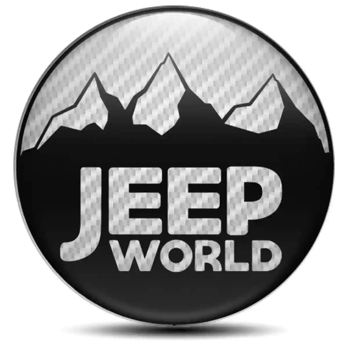 Jeep Domed Emblem Premium Quality