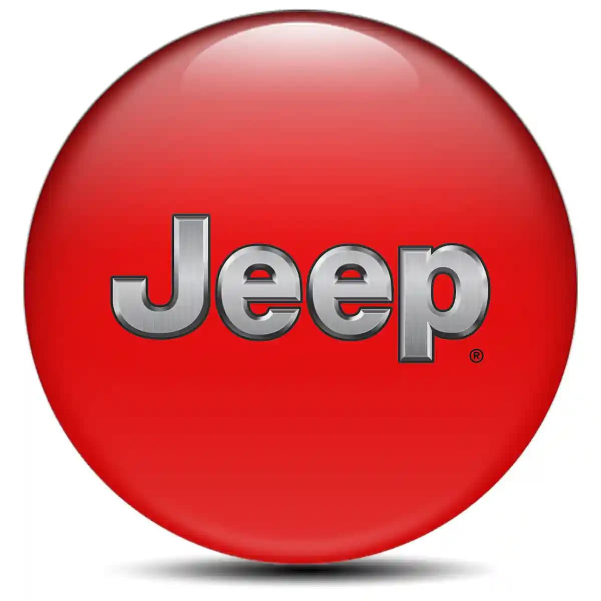 Jeep Domed Emblem Self-Adhesive Premium Edition