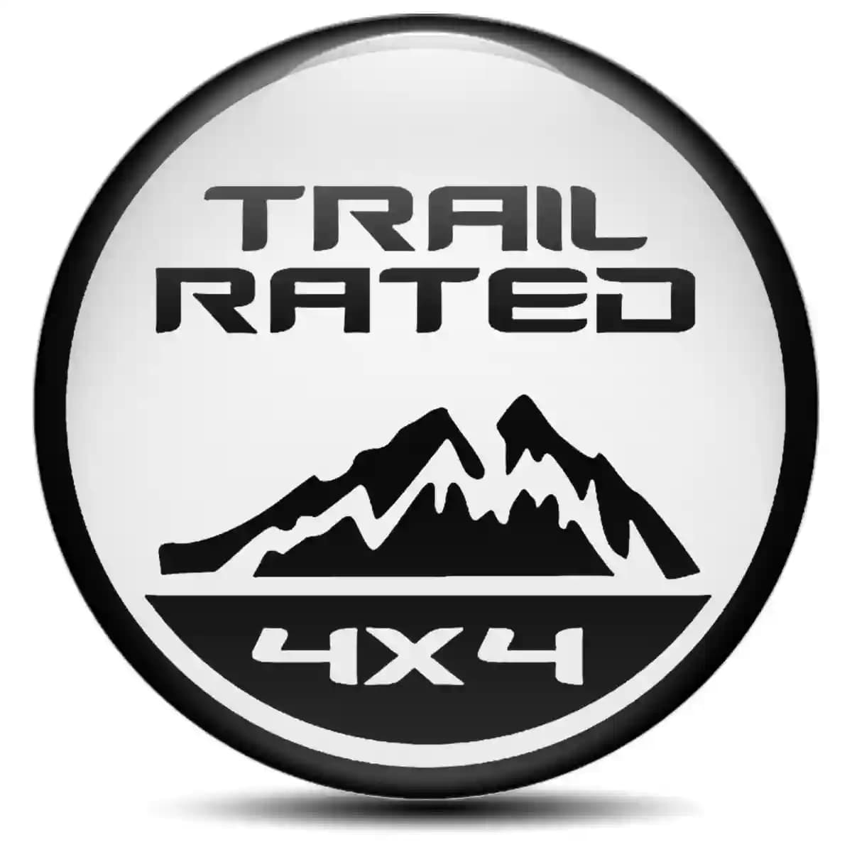 Jeep Domed Emblem Self-Adhesive Stylish Design