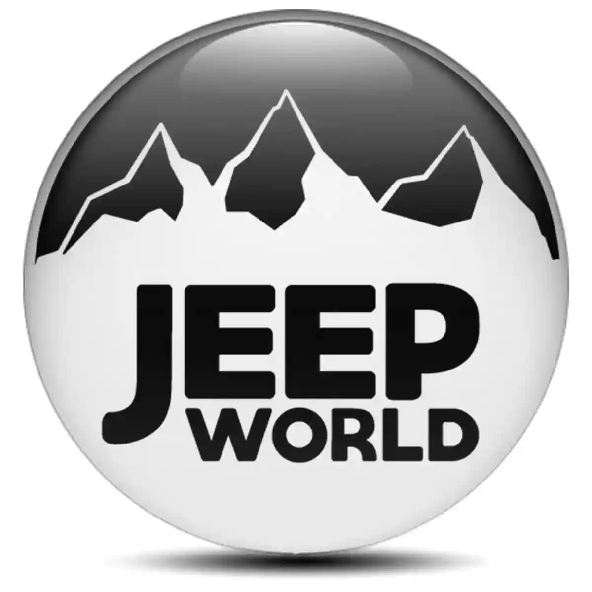Jeep Domed Emblem Stylish Design