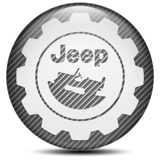 Jeep Domed Sticker High Quality