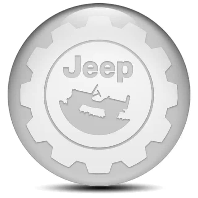 Jeep Domed Sticker Self-Adhesive High Quality