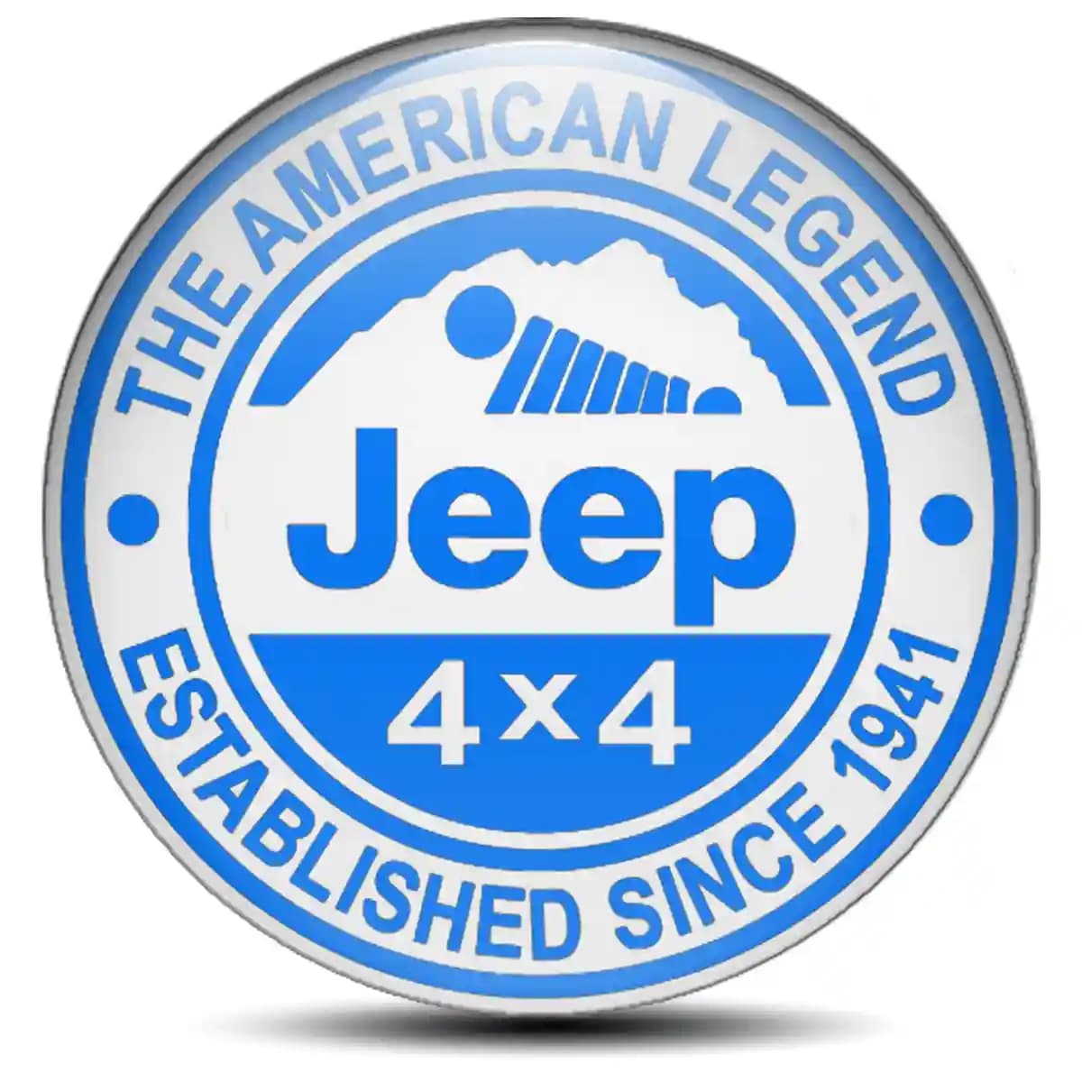 Jeep Emblem Badge Self-Adhesive High Quality