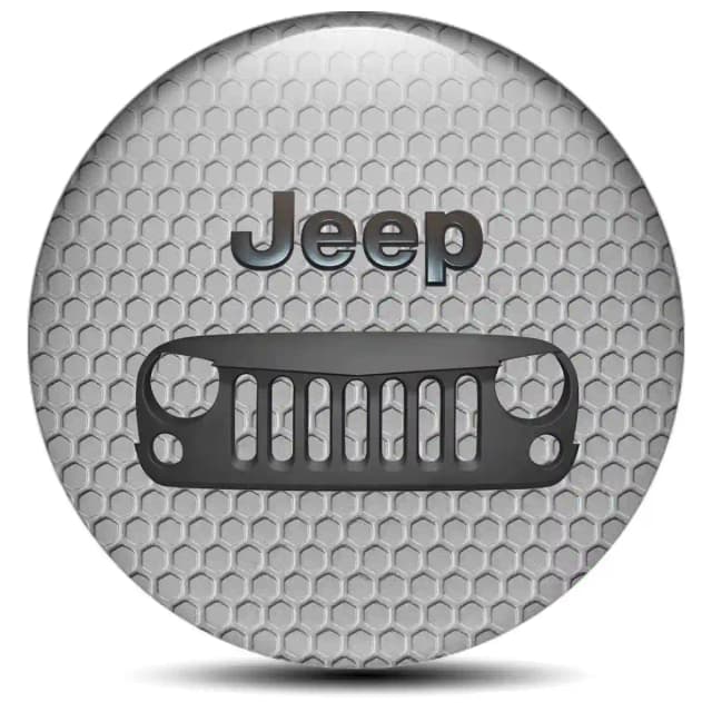 Jeep Emblem Center Hub Cap Self-Adhesive High Quality