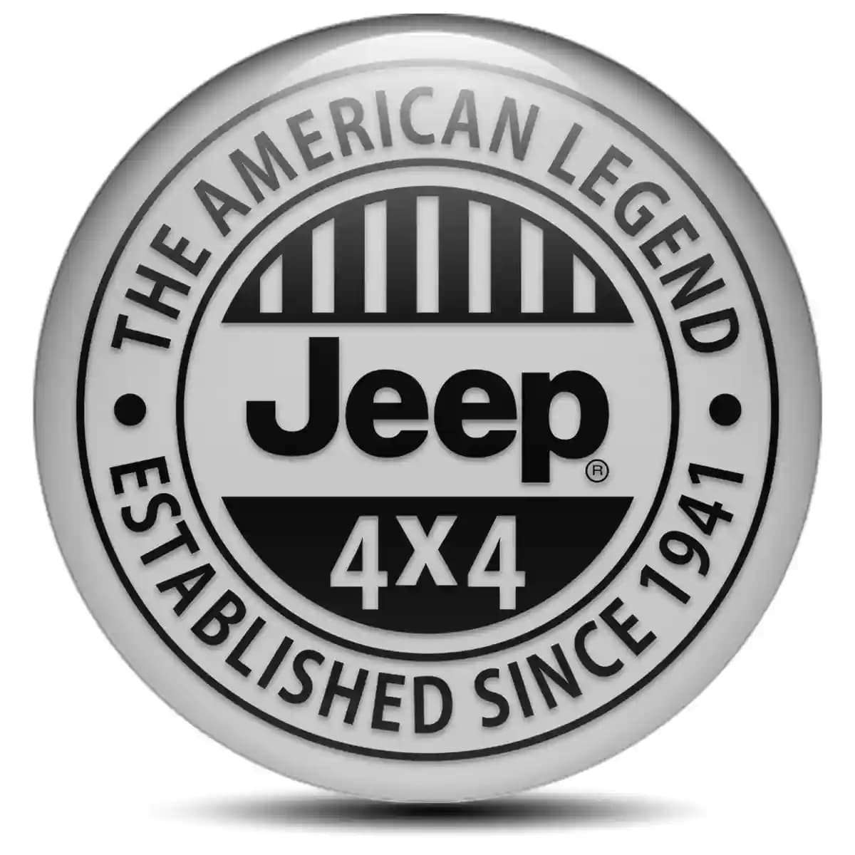 Jeep Emblem Center Hup Cap Premium Edition