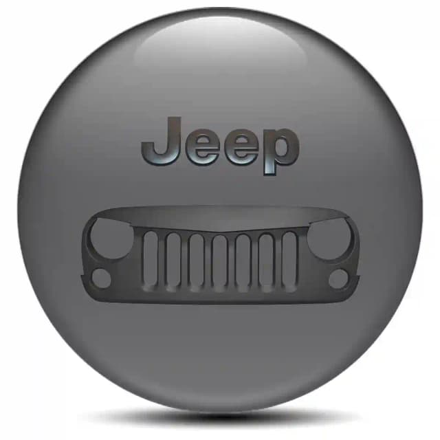 Jeep Emblem Center Hup Cap Stylish Design