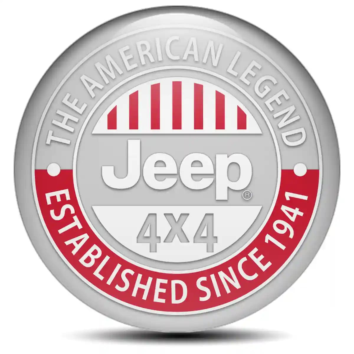 Jeep Emblem Epoxy Self-Adhesive Premium Quality