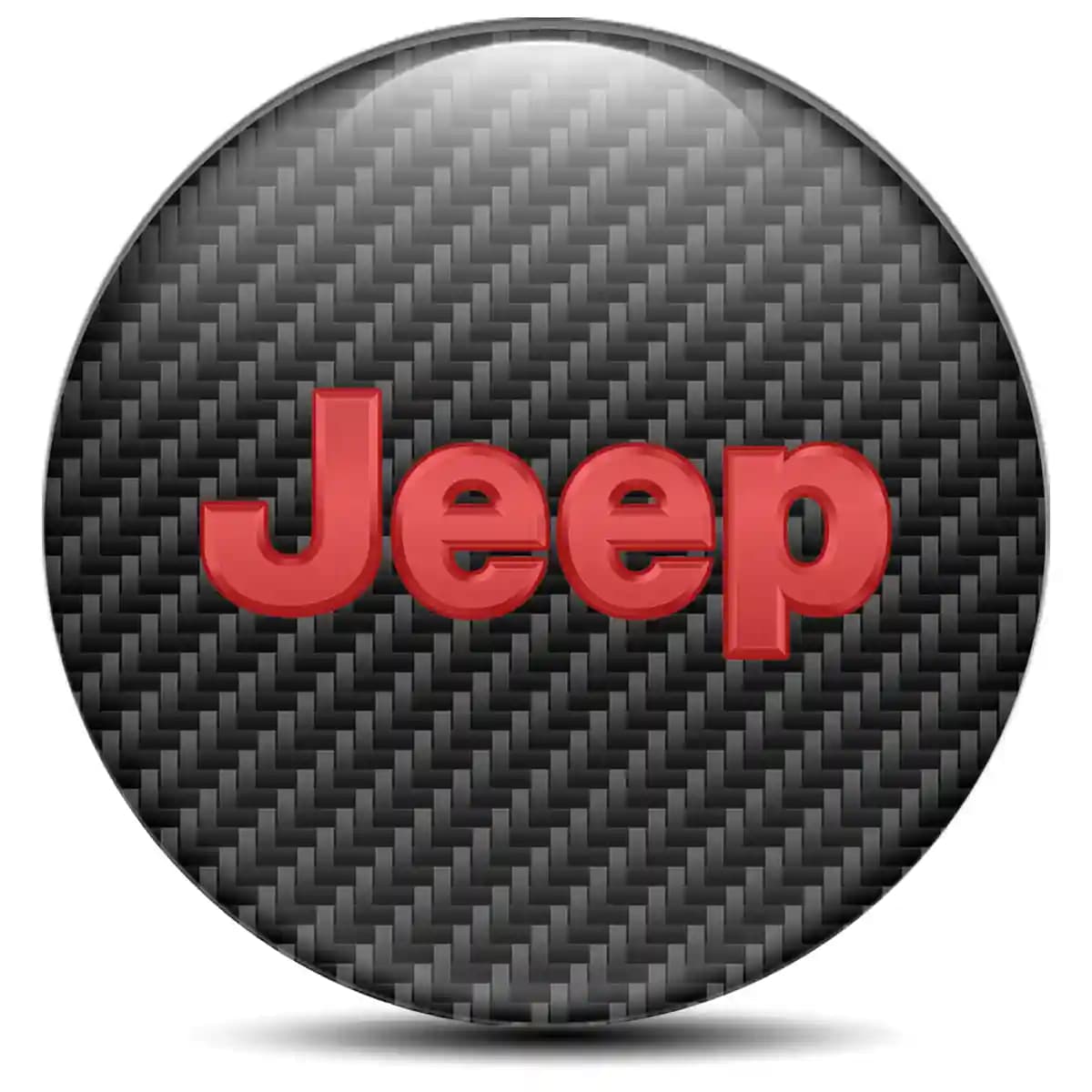 Jeep Emblem Epoxy Self-Adhesive Stylish Design