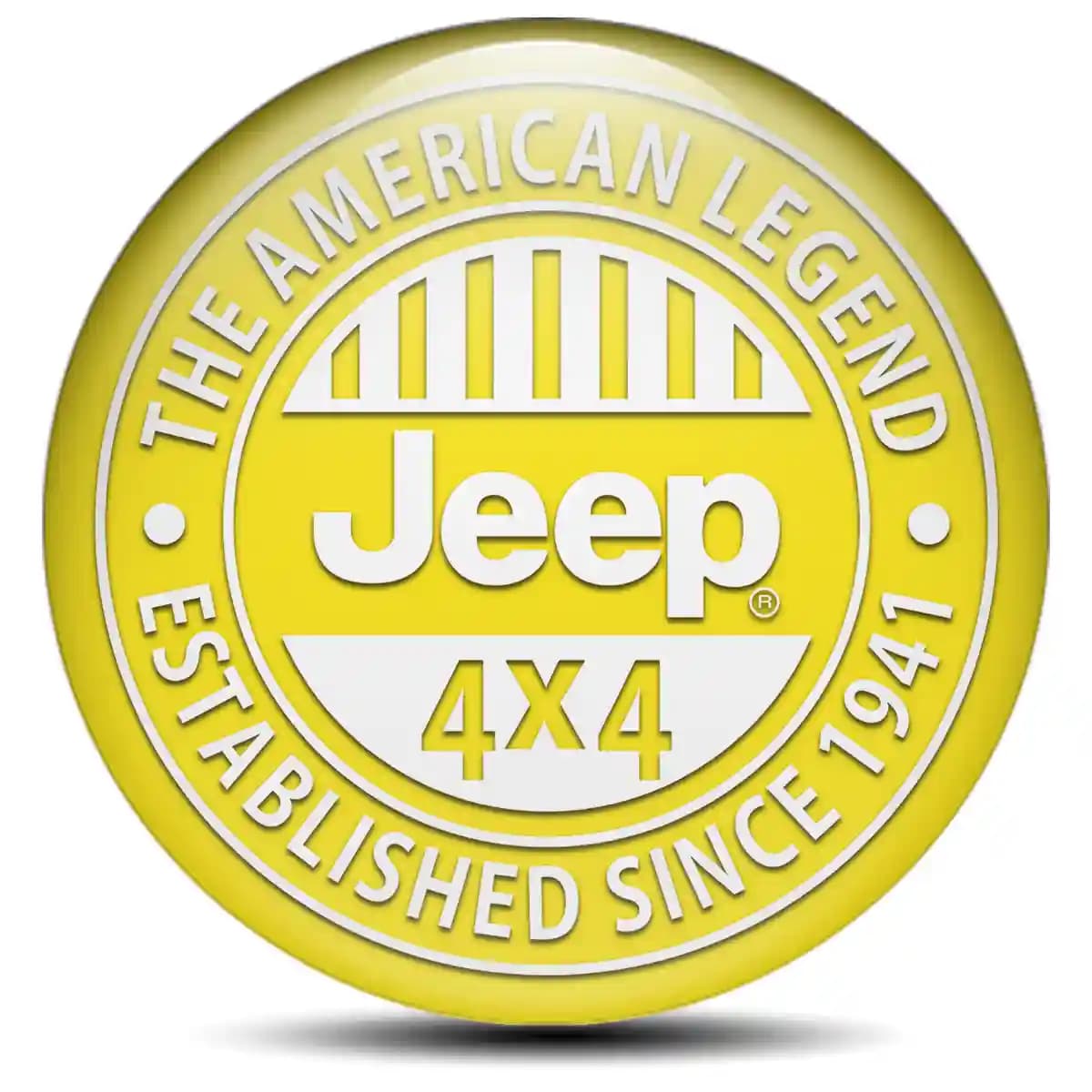 Jeep Emblem Wheel Center Caps Premium Edition