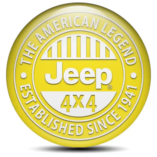 Jeep Emblem Wheel Center Caps Premium Edition