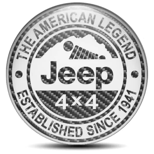 Jeep Emblem Wheel Center Caps Premium Quality