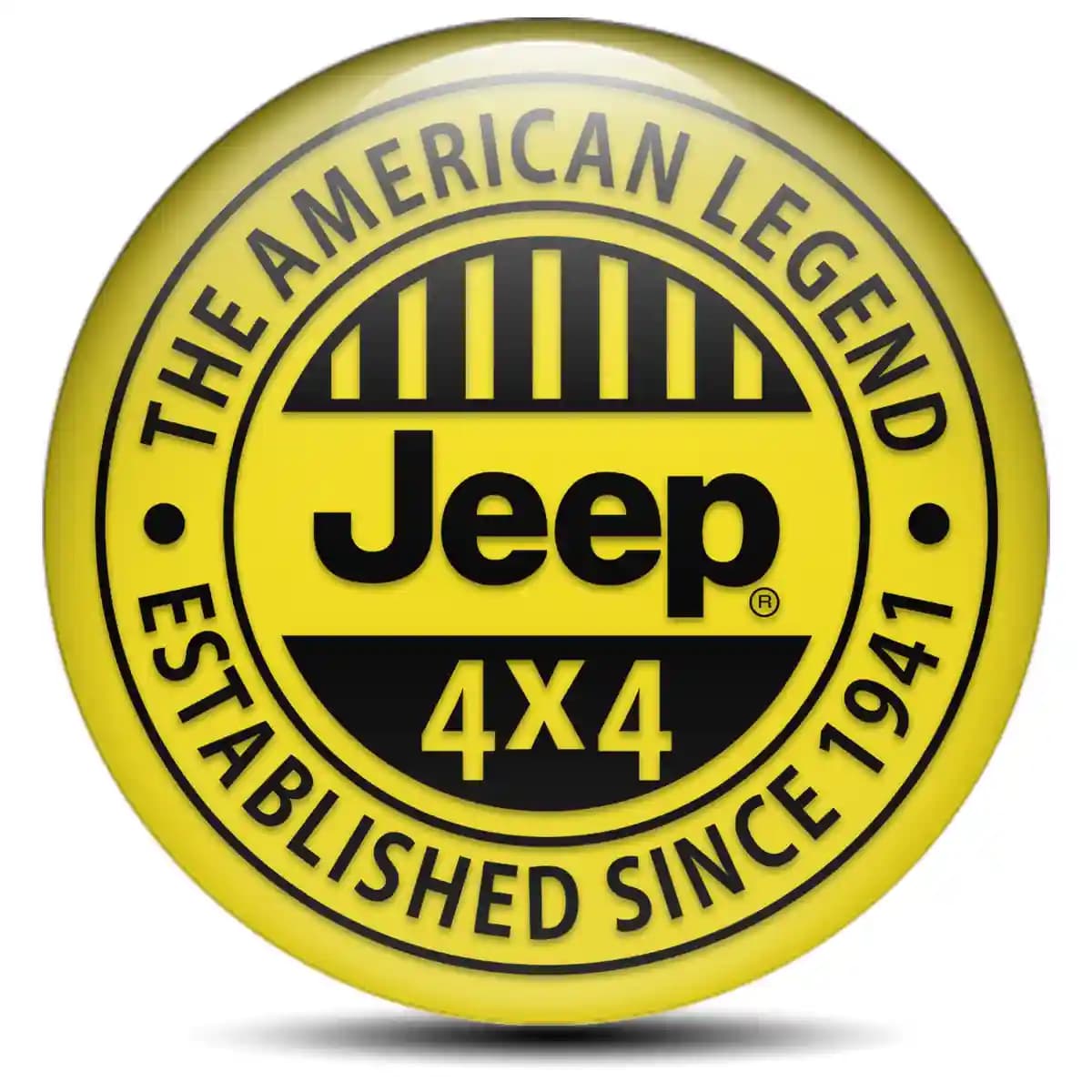 Jeep Logo Emblem Self-Adhesive High Quality