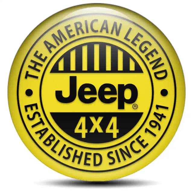 Jeep Logo Emblem Self-Adhesive High Quality