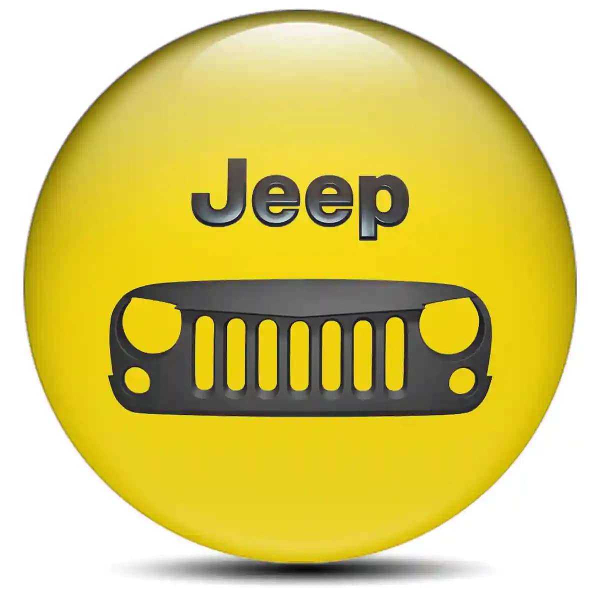 Jeep Logo Emblem Self-Adhesive Premium Edition