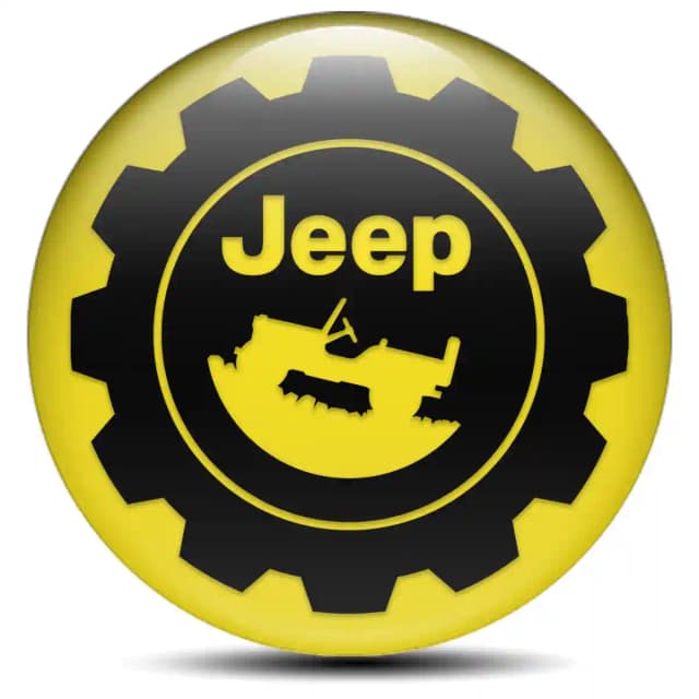 Jeep Logo Emblem Stylish Design