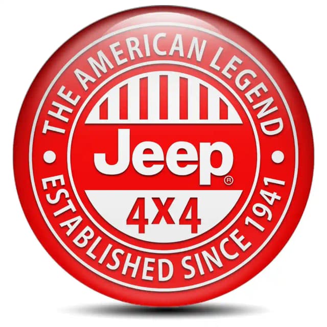 Jeep Logo Sticker Premium Quality