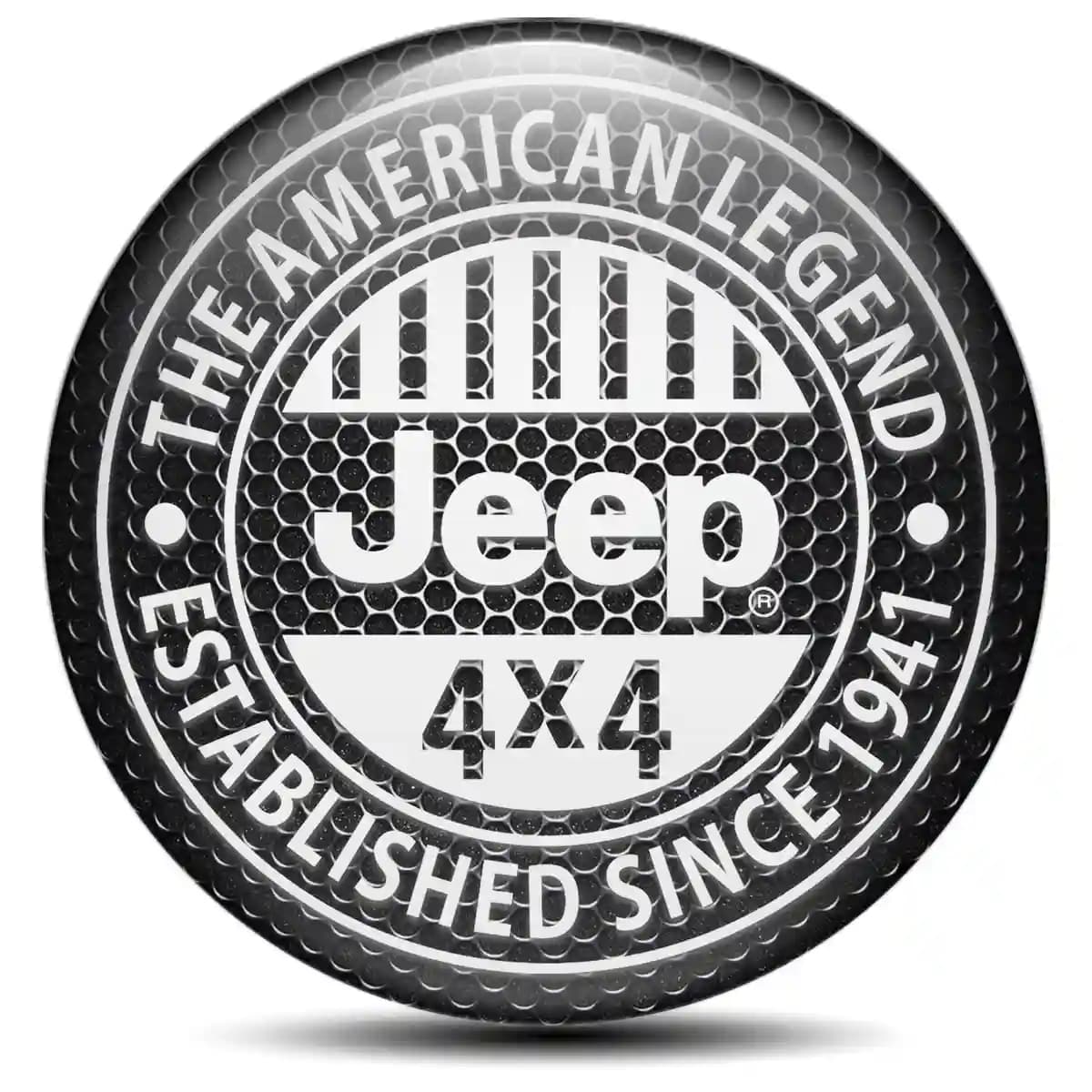 Jeep Wheel Emblem Self-Adhesive High Quality