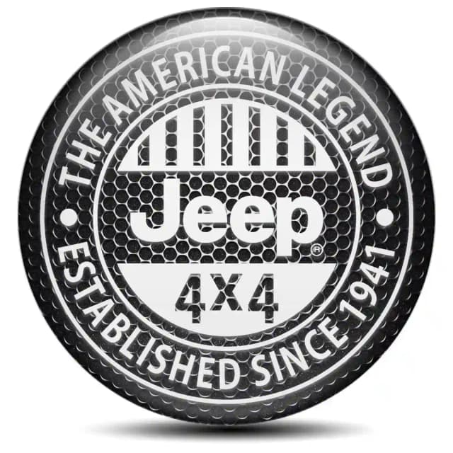 Jeep Wheel Emblem Self-Adhesive High Quality