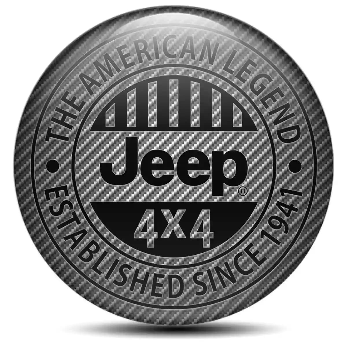Jeep Wheel Emblems Premium Edition