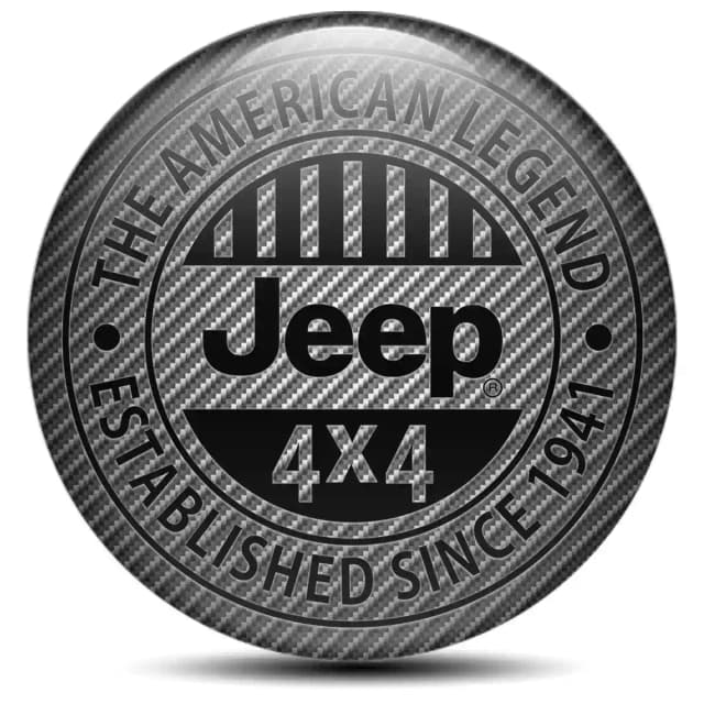Jeep Wheel Emblems Premium Edition
