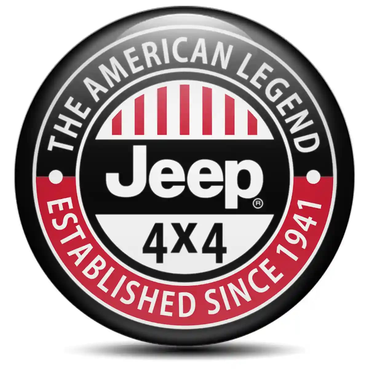 Jeep Wheel Emblems Stylish Design