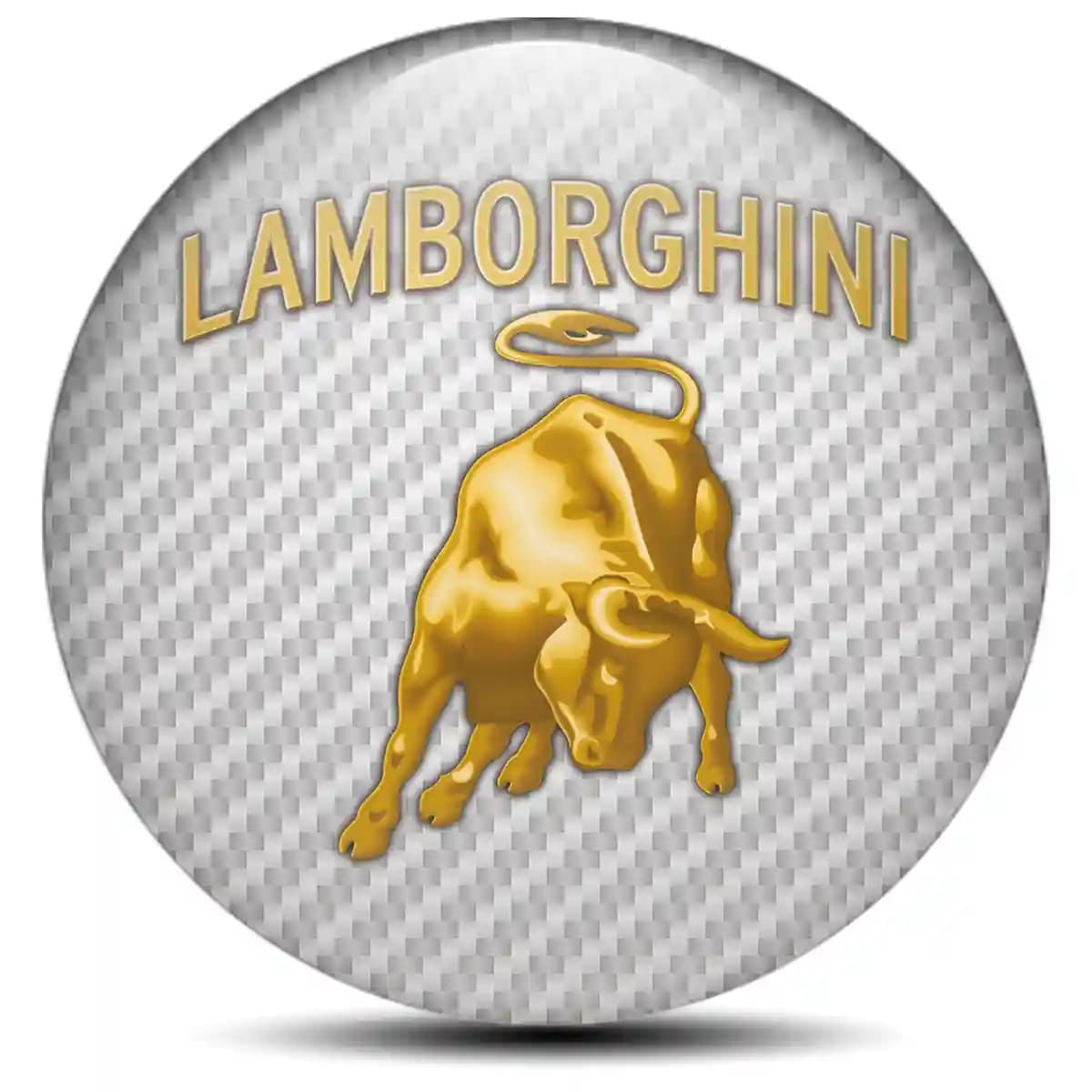 Lamborghini Domed Emblem Stylish Design
