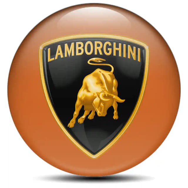 Lamborghini Domed Sticker High Quality