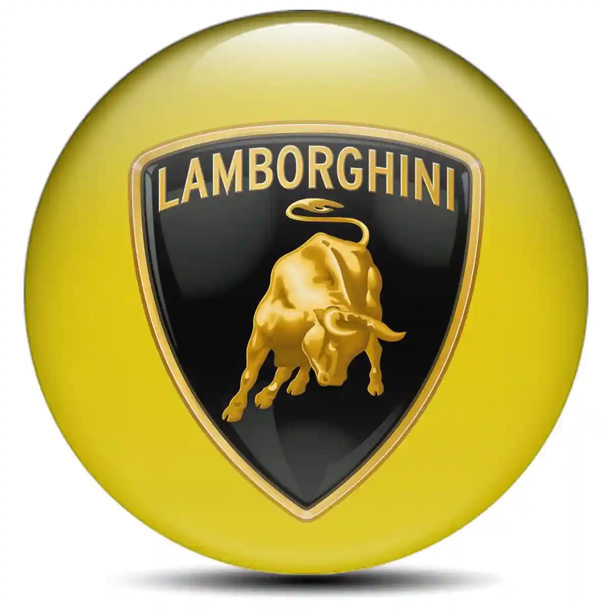 Lamborghini Emblem Badge Self-Adhesive High Quality