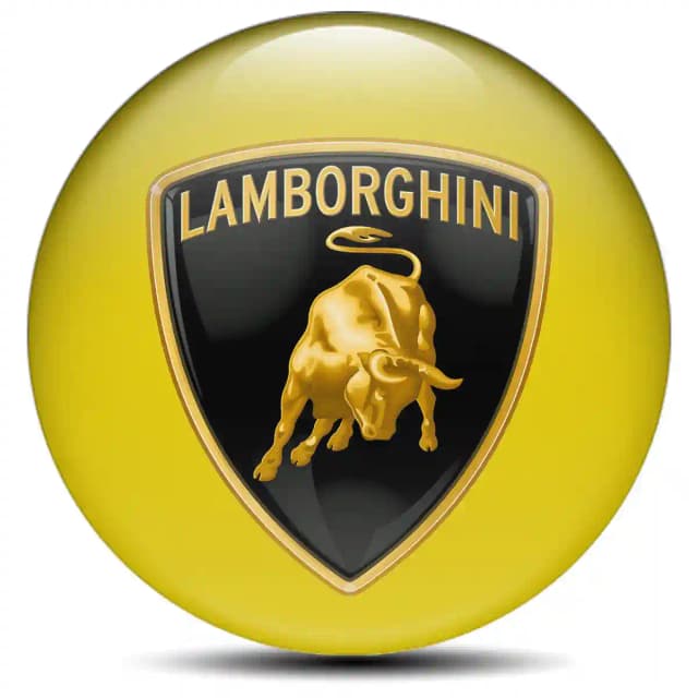 Lamborghini Emblem Badge Self-Adhesive High Quality