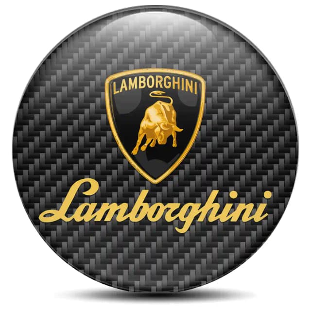 Lamborghini Emblem Badge Stylish Design